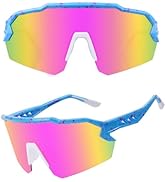 Ukoly Baseball Sunglasses For Men Women Youth,Sports Sunglasses For Baseball Running Cycling TR90...