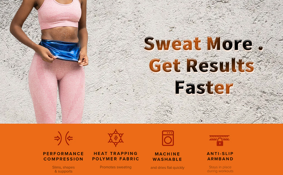 sweat waist belt