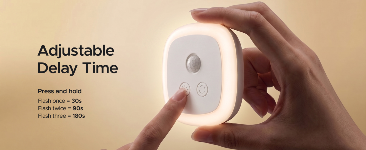 It can meet personalized needs and allows users to customize the delayed lights-out time.