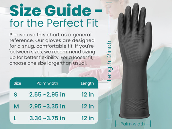 household cleaning gloves