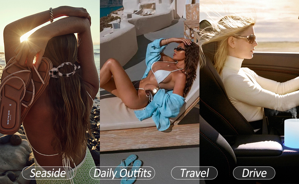 flat hair clips for women