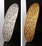 Kkjoy Celtic Knot Hair Barrettes Large Hand Crafted Hair Clips Retro Vintage Metal French Hairpin...