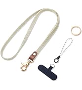 Maidsail Stretchy Neck Lanyard, Thin Keychain Lanyard for ID Badges, Keys, Phone, Teacher Lanyard...