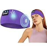TOPOINT Sleep Headphones Headband Bluetooth 5.4, Sports Headband Wireless Earphones Sweat Breatha...