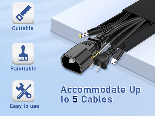 Large cord cover wall Painttable