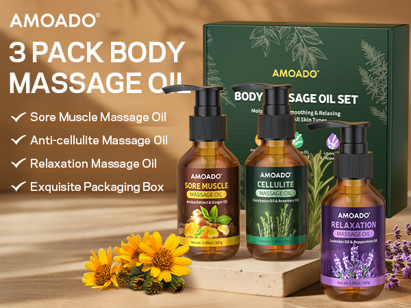 massage oil sets