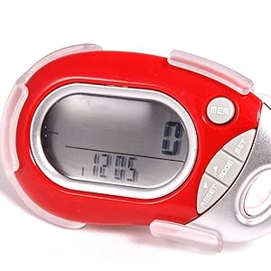 PE771 Red Pedometer