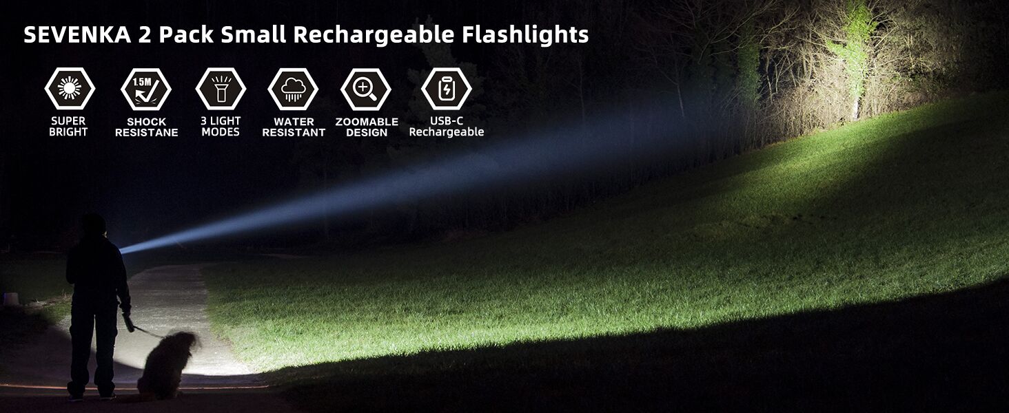 EDC Flashlight Archer Mini 1000 Lumens flash light LED Flashlight Little Pocket small size portable
