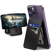 TopMade MagSafe Wallet Magnetic Wallet Phone Card Holder for iPhone 16/15/14/13/12 Series with Ad...