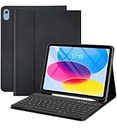 FUWANG iPad 10th Generation Case with Keyboard, Keyboard Case for iPad 10.9 inch 2022(A2696/A2757...