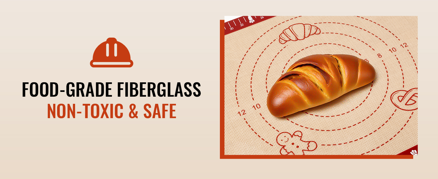 baking mats silicone for rolling out dough pastry board silicone pads for kitchen counter