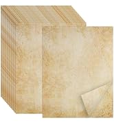 Joyberg 70PCS Vintage Paper 8.5 x 11 in Parchment paper for Writing Letter writing Paper, Decorat...