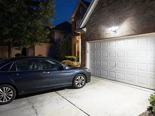 Front Door Garage Entrance Instantly Auto-bright lighting for safe key-in-hand moments
