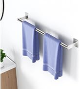 Bathroom Towel Bar, 24 Inch Towel Racks for Bathroom Wall Mounted, Heavy Duty Bath Hand Towel Hol...
