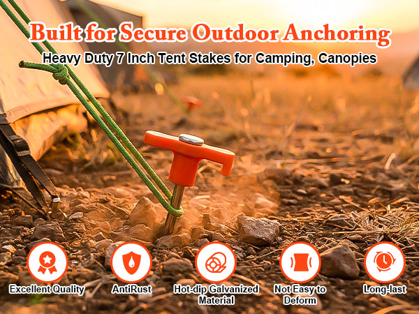 tent stakes