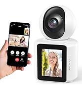 TMEZON Video Pet Dog Camera Indoor Two Way Wireless Security Camera Monitor 1080P with Phone app ...