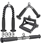 Kipika Tricep Pull Down Attachment, Cable Machine Accessories for Home Gym, Cable Machine Attachm...
