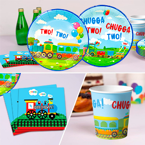 train cupcake topper