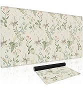 Baziabbo Green Desk Mat,XXL Extended Large Mouse Pad,Gaming Mousepad with Stitched Edge,Non-Slip ...