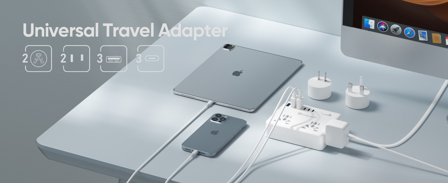 Universal travel adapter