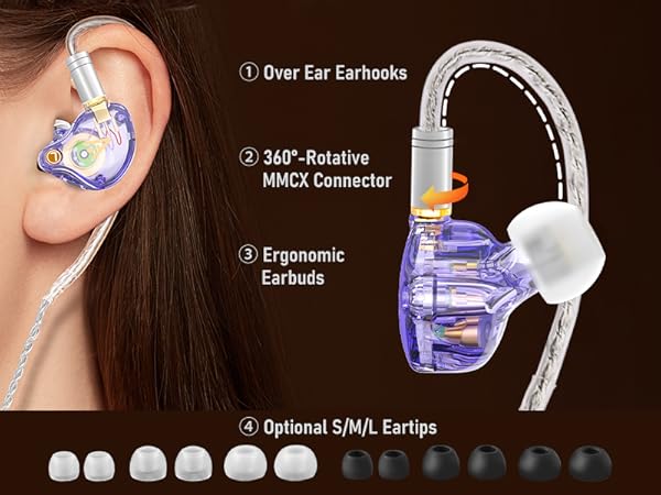 Audiovance Vibes 202_HiFi Wired Earbuds
