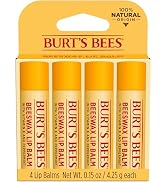 Burt's Bees 100% Natural Moisturizing Lip Balm (Original Beeswax)
