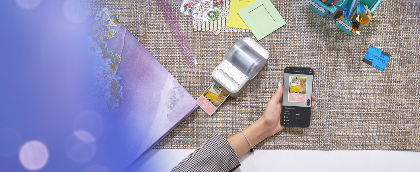 hp zink printer label maker craft sticker