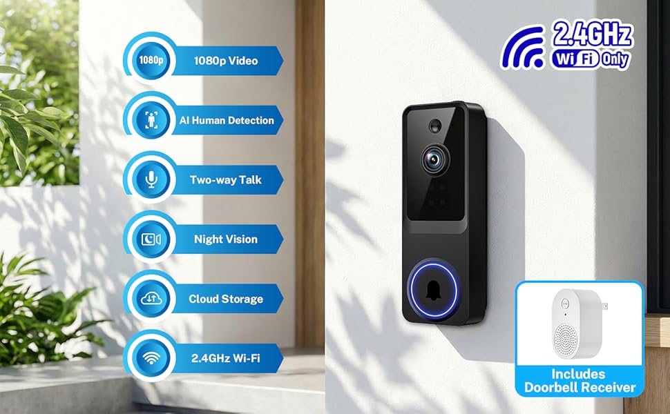 Home Security Doorbell Camera