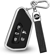 MILD EAST for Volkswagen Key Fob Cover, Soft TPU Full Protection Key Fob Case Compatible with VW ...