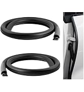 2PCS 2.62Ft Adjustable Automotive Weather Stripping Door Seal,Open-end Car Door Weather Stripping...