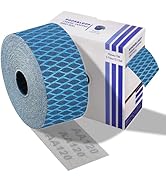 Shineboc Diamond Shape 120 Grit Sandpaper Roll, 2-3/4" x 13 Yard, Hook and Loop Continuous Roll, ...