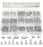 mankk 500PCS M.2 SSD Screw Kit M.2 Screw SSD Mounting Screws M.2 Standoff and Screw M.2 M2.5 M3 N...