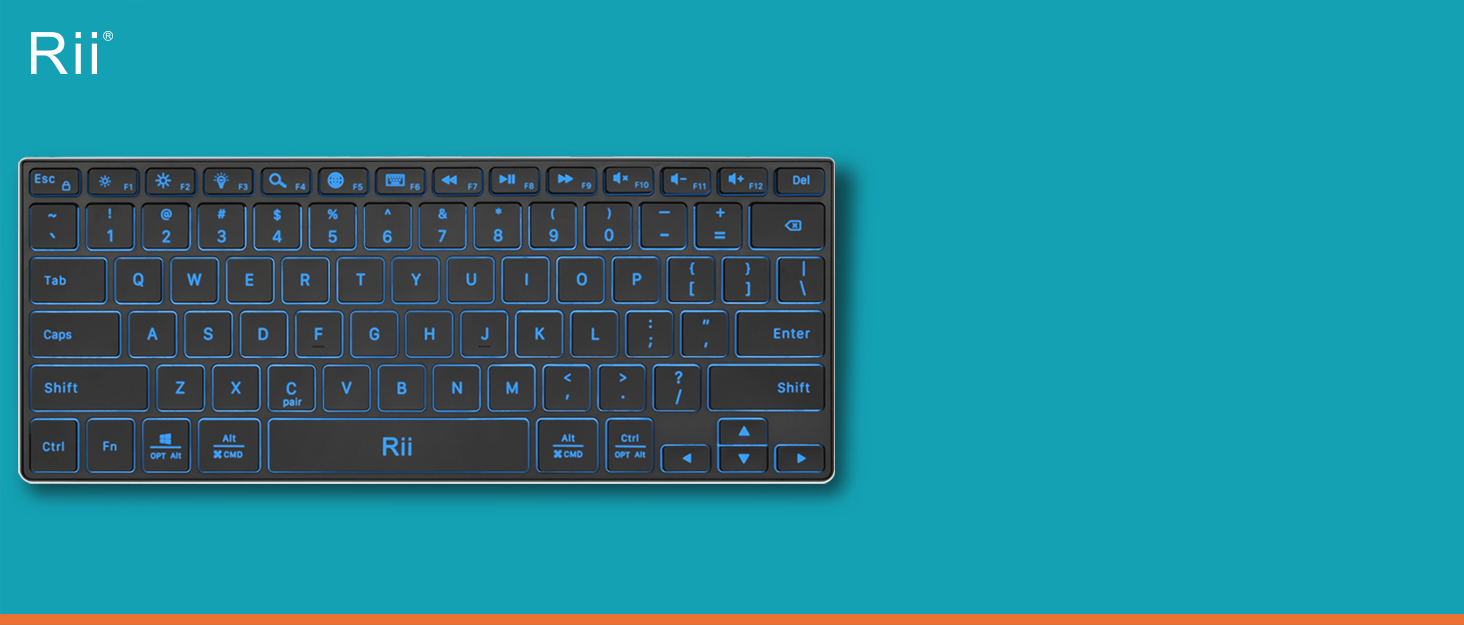 Rii wireless keyboard bluetooth keyboard keyboard for ipad