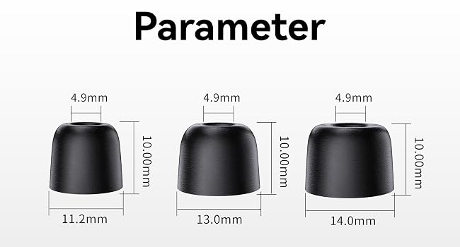 kf01 foam earbud tips