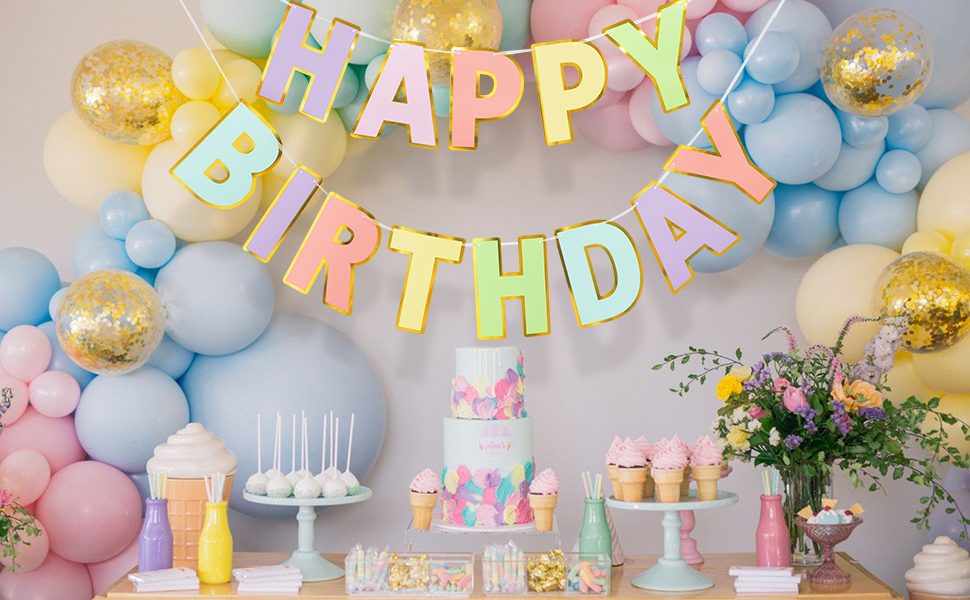happy birthday banner