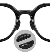20 Pairs Eyeglass Nose Pads, Comfort Soft Silicone Glasses Nose Pad, Anti-Slip Heighten Air Chamb...