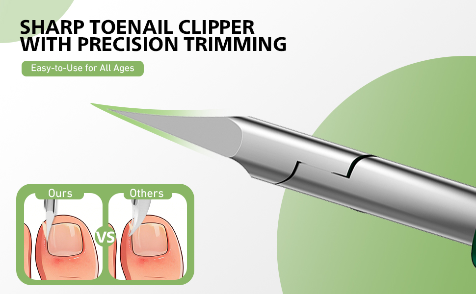 straight nail clipper for seniors toe nail clippers for thick nails long handle toenail clipper