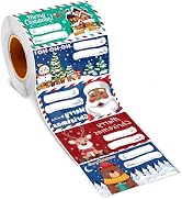 500 PCS Christmas Gift Tags - Gift Tags for Christmas Presents - Christmas Gifts for Women Men Ki...