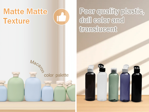 Refillable Plastic Travel Containers