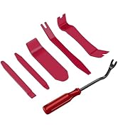 GOOACC 6PCS Auto Trim Removal Tool Kit No-Scratch Tool Kit for Car Audio Dash Panel Window Moldin...