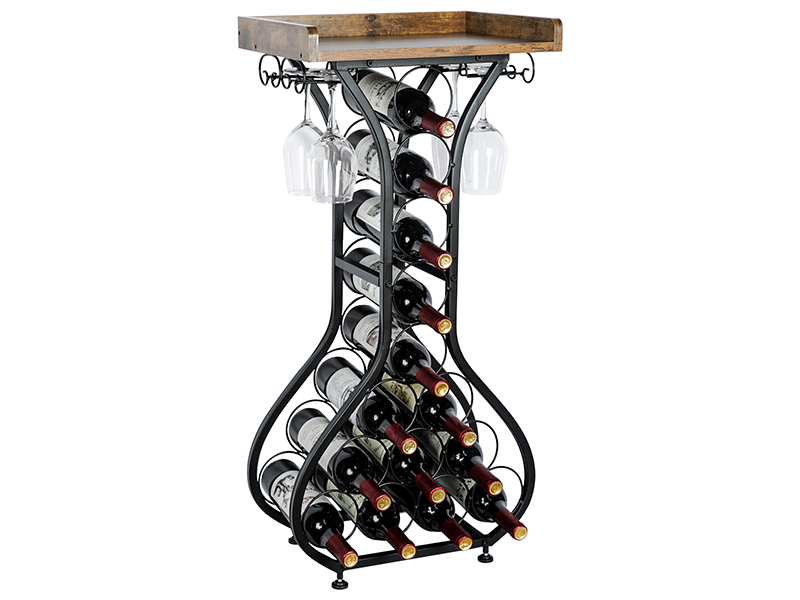 freestanding wine holder