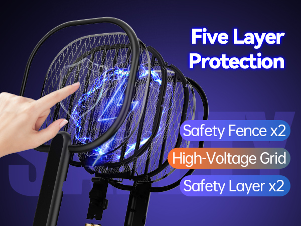 electric fly swatter racket