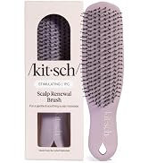 Kitsch Scalp Renewal Brush - Exfoliating & Scalp Massager for Hair Growth, Gentle Head Massage Br...