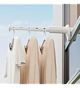 Travel Drying Rack for Clothes - Portable Hanging Rack Over The Door with Retractable Rod - Mini ...