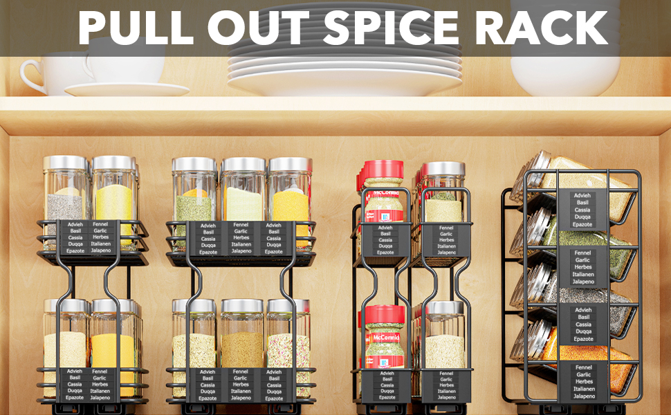 spice rack pull out