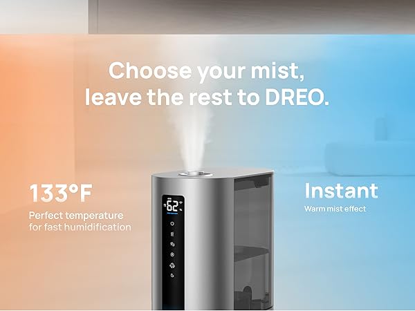 warm and cool mist