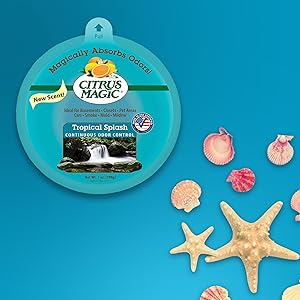 citrus magic, air freshener, solid air freshener, natural air freshener