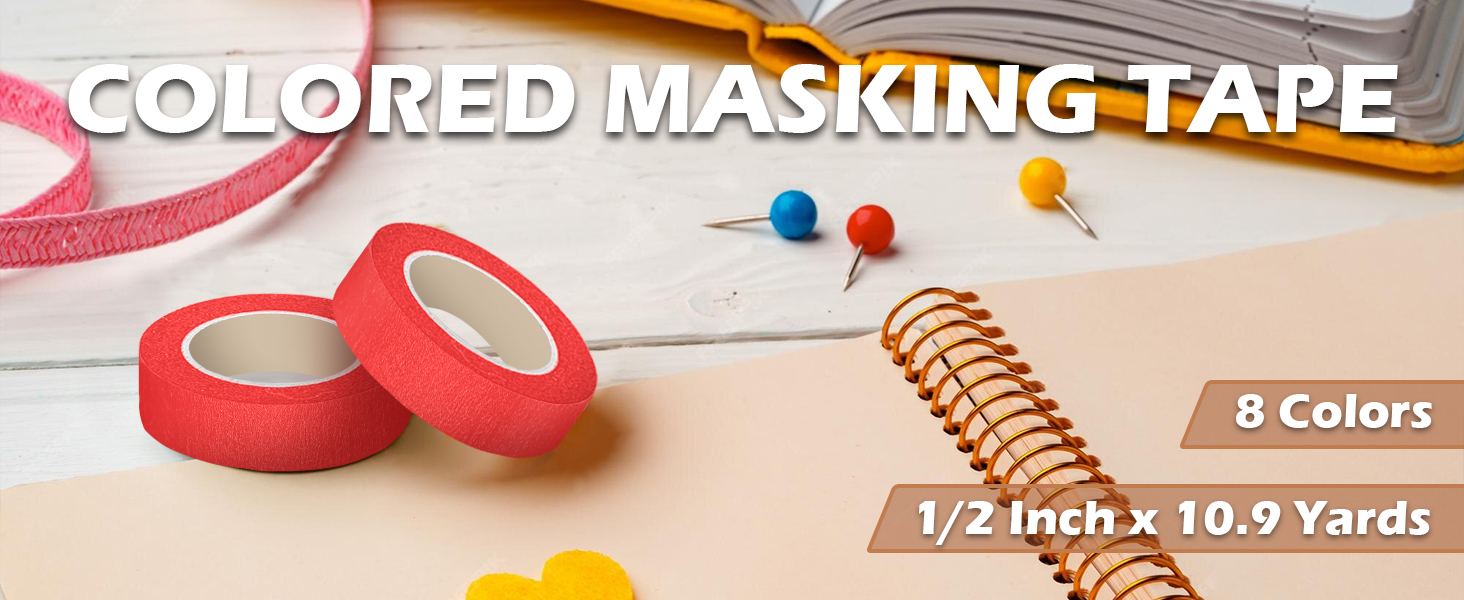 Colored Masking Tape
