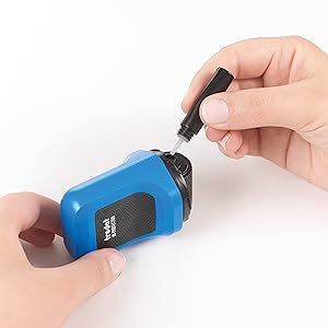 Refilling the stamp