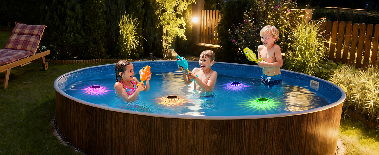 floating pool lights